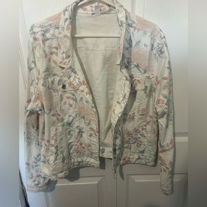 Tribal Pastel Denim jacket